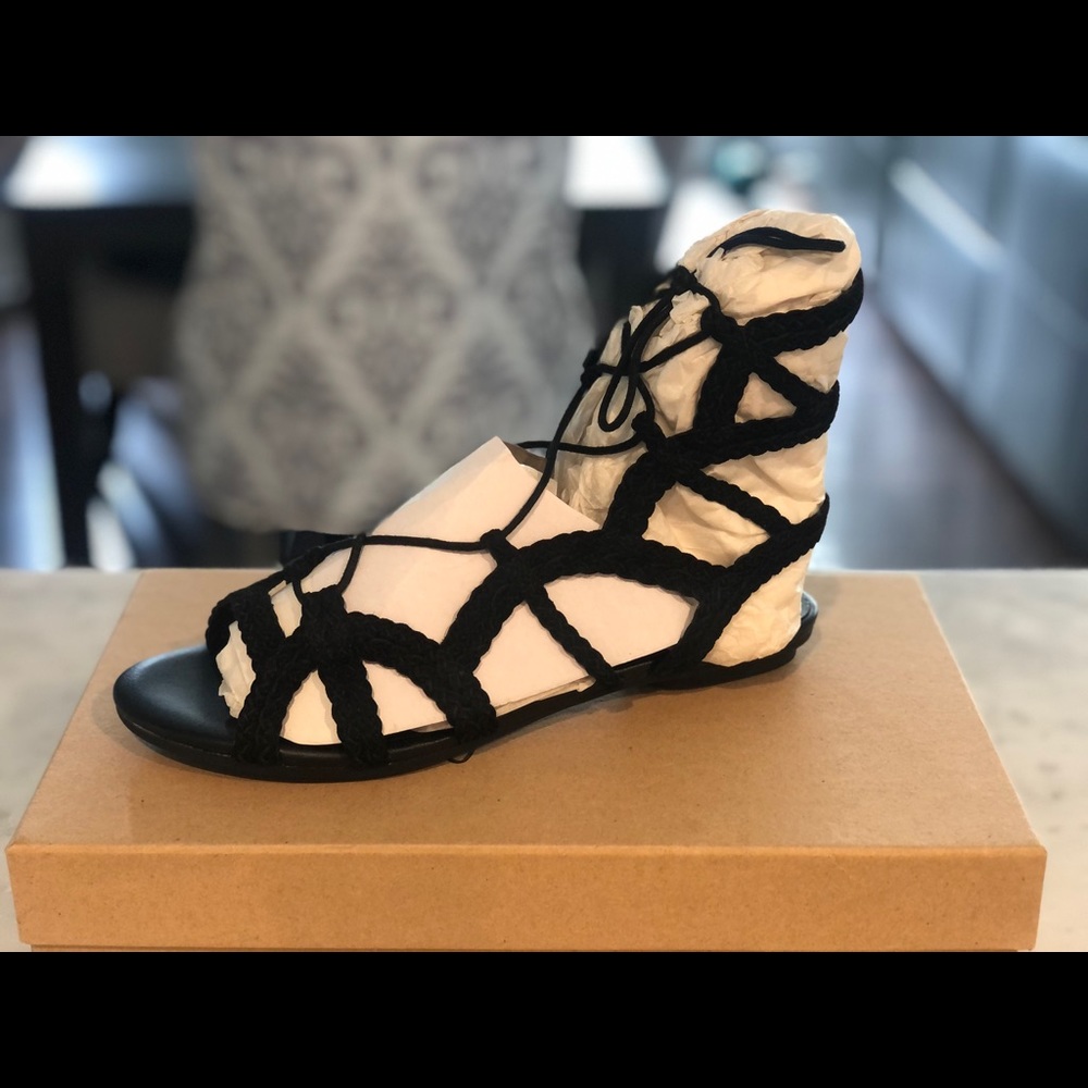 Joie Flynn braided gladiator Sandals!! Brand new